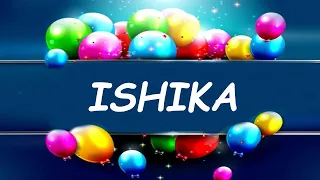 Happy Birthday to Ishika - Birthday Wish From Birthday Bash