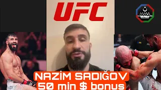 Назим Садыхов |  После боя против Вячеслава Борщева, Заработок в UFC, жизнь а Америке.