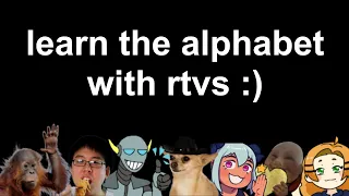 learn the alphabet with radio tv solutions