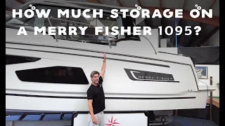 How much storage on a MERRY FISHER (NC) 1095?