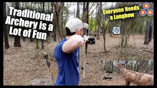 The Most Fun I've Had Shooting Archery in Years | Shooting Traditional Archery