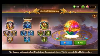 Hero Wars FB - How to obtain 18 titan spheres every day guaranteed