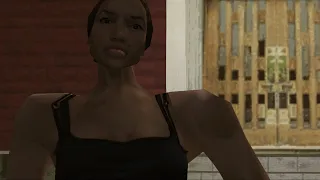 GTA 3 CJ kills Catalina To save Claude in the mission 'the exchange'