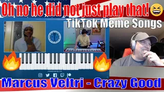 Marcus Veltri - Omegle, but I play TikTok MEME Songs - REACTION