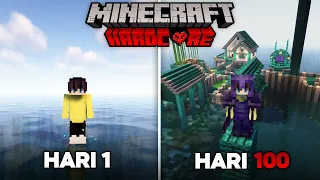 100 Hari Minecraft Hardcore Ocean Only