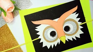 Owl Face Mask @starkidsartcraft8261