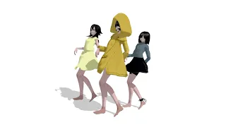 [MMD] Bad Boy // Little Nightmares // (FT. Six, Runaway Girl and Fem. Child)