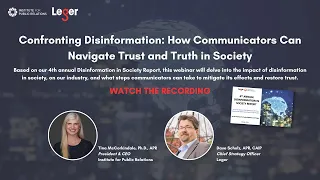 IPR Webinar | 4th Annual Disinformation in Society Report