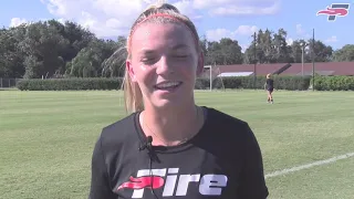 Southeastern University Women's Soccer Ramsey Watkins Interview 10/13/21