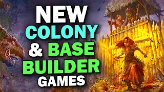 NEW Base Builder & Colony survival management games coming in 2023 like Frostpunk and Rimworld