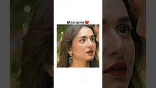 Meerasim ❤ #terebin #fitoor #wahajali #yumnazaidi