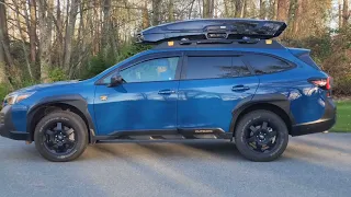 My 2023 Subaru Outback Wilderness + Thule Vector Alpine