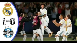 Real Madrid vs Gremio 1x0 - FIFA clubs world cup 2017 final