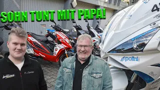 Scooter-Attack trifft Pascal, seinen Vater und deren Rollersammlung!