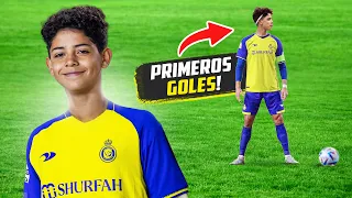 PRIMEROS GOLES DE RONALDO JR CON EL AL NASSR 😱: CRISTIANO JR SORPRENDIÓ A TODOS EN SU PRIMER PARTIDO