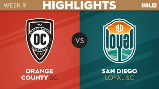 5.6.2023 | Orange County SC vs. San Diego Loyal SC - Game Highlights