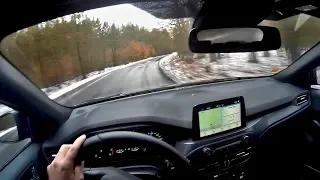 2019 Ford Focus 1.5 EcoBoost ST Line: POV - winter