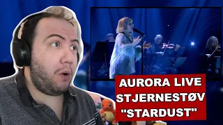 Aurora - Stjernestøv AKA "Stardust" (live) | Utlendings Reaksjon | 🇳🇴 NORWAY REACTION