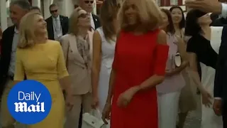 G7 first ladies visit France's red pepper capital