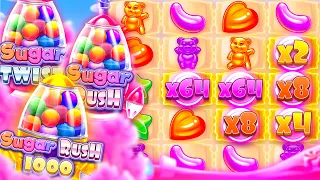 The Ultimate SUGAR RUSH Slot Comparison!