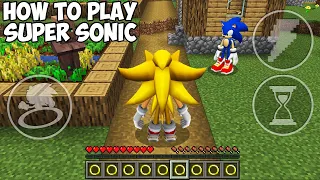 HOW TO PLAY SUPER SONIC in MINECRAFT REAL SONIC vs EGGMAN Minecraft GAMEPLAY REALISTIC Movie traps