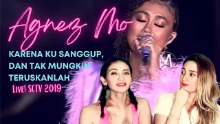 Our first time REAKSI Agnez Mo | Karena Ku Sanggup, Dan Tak Mungkin, Teruskanlah Live at SCTV 2019!