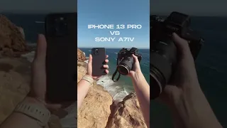 iPhone 13 Pro vs Sony A7IV 🌊#shorts