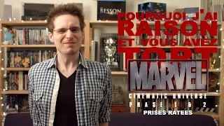 Prises Ratées - Marvel Cinematic Universe