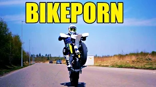 Husqvarna 701 SUPERMOTO || BIKEPORN || Wheelie || Burnout