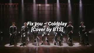 Fix You – Coldplay [Cover by BTS] (Letra Español) [Lyrics]