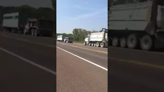 Stolen box truck hauling mattresses crashes just east of Topeka after chase