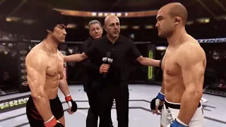 Bruce Lee vs. BJ Penn (EA Sports UFC) - CPU vs. CPU