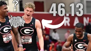 Matthew Boling LOSES IN CRAZY FAST 400m! | 2023 MLK Invitational