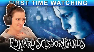 EDWARD SCISSORHANDS (1990) - FIRST TIME WATCHING! - movie reaction!