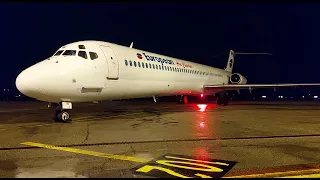*JT8D SOUND*!! EX Alitalia Mc Donnel Douglas MD-82 / European Air Charter / Engine Start Up