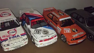 Diecast BMW e30 some of my e30s diecast 1/18 scale autoart otto etc...