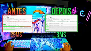 ZERANDO O INPUTLAG (FPS BOOST) ISSO NEM NA GRINGA ENSINA! Fortnite/CS2/Valorant/COD/RainbowSIX/GTA