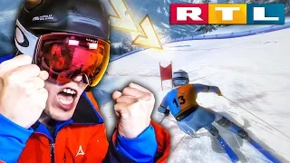 Endlich LERNE ich wie man richtig Ski fährt! | RTL Wintersport Simulator