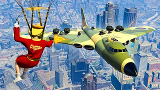 NUEVO MINIJUEGO IMPRESIONANTE!! ASALTO AL AVIÓN BLINDADO!! - GTA 5 ONLINE