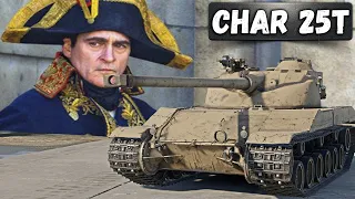 ТЫ СТАНЕШЬ КЕМПЕРОМ на CHAR 25T в War Thunder