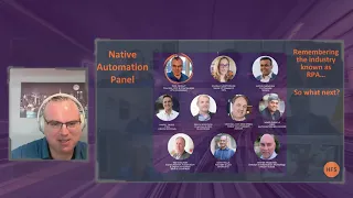 The Native Automation panel with Phil Fersht at the HFS OneOffice Digital Symposium