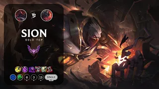 Sion Top vs Aatrox - EUW Master Patch 12.23