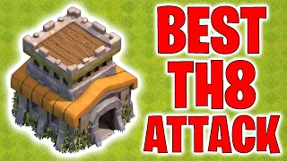 BEST TH8 Attack Strategy - Clash of Clans 2021