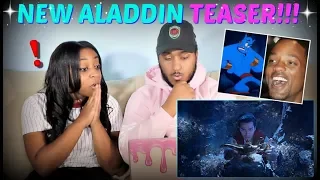 "Aladdin" Teaser Trailer #1 REACTION!!!