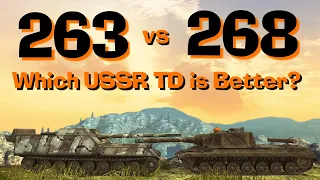 WOT Blitz Face Off || Object 263 vs Object 268