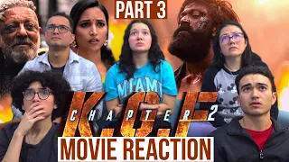 KGF: Chapter 2 Movie Reaction! | Part 3 | Yash | Sanjay Dutt | MaJeliv | We cry for Rocky