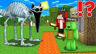 JJ and Mikey Security Base vs CATNAP NIGHTMARE in Minecraft (Maizen Mizen Mazien)