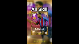 All skill P.Kluivert #efootball #efootball2022