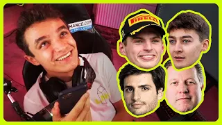 CALLING CARLOS SAINZ, MAX VERSTAPPEN, GEORGE RUSSELL & OTHERS FOR DRIVING TIPS // F1 2019 #VirtualGP