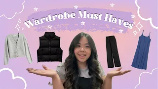Clothes You NEED In Your Closet?! || Wardrobe Must Haves 2024